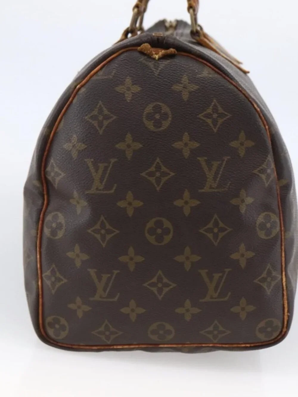 LOUIS VUITTON Monogram Speedy 35 Hand Bag M41524 LV Auth bs32224